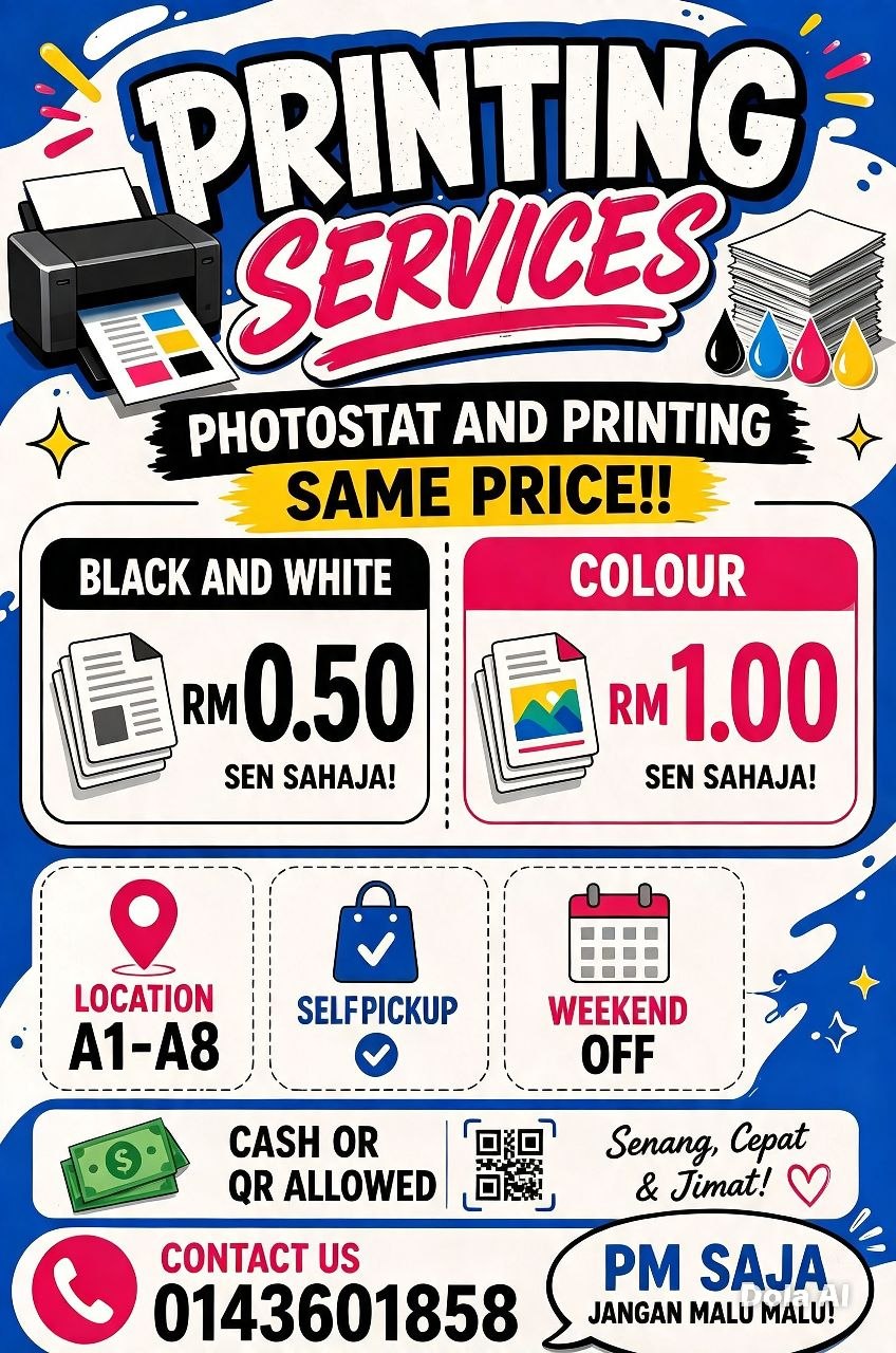 SERVICE PRINTING